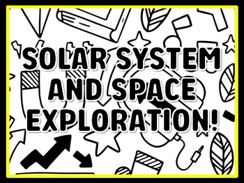 SOLAR SYSTEM AND SPACE EXPLORATION! Grade 4 And 5 Science Door Decor