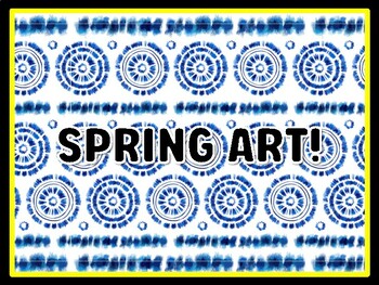 SPRING ART! Art Door Décor, Art Bulletin Board Décor