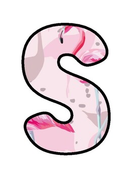 STAND TALL! STAY BALANCED! STAND OUT!, Flamingo Bulletin Board Decor
