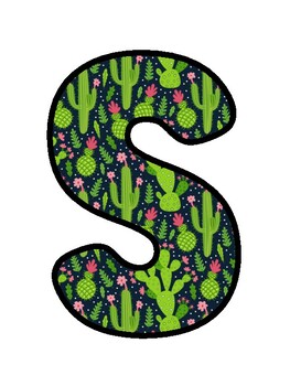STICK IT OUT EVEN IF IT GETS PRICKLY!, Cactus, Succulents Bulletin Board Deco