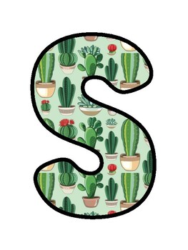 STICK TOGETHER!, Cactus, Succulents Bulletin Board Decor