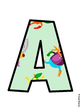 School Lunch, Cafeteria Bulletin Board Decor Kit, School Lunch, Cafeteria Bul
