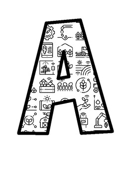 Smart Farm Bulletin Board Letters
