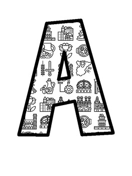 Spain Bulletin Board Letters