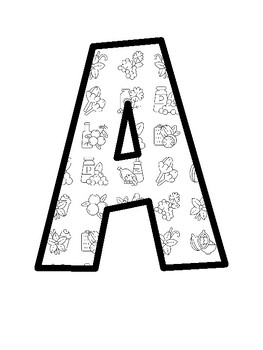 Spices Bulletin Board Letters