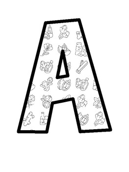 Spices Bulletin Board Letters