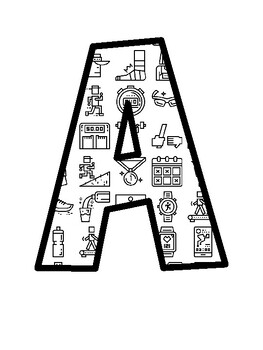 Sports, Running Bulletin Board Letters