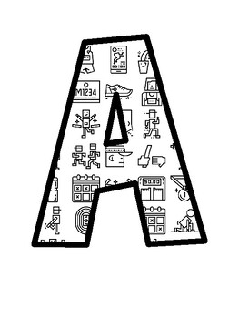 Sports, Running Bulletin Board Letters