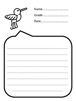 Spring Activities and Decor Kit, Decor, Coloring, Craft and Writing