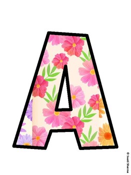 Spring Bulletin Board Décor Kit, Spring Bulletin Board Letters
