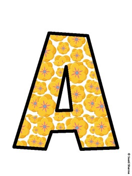 Spring Bulletin Board Décor Kit, Spring Bulletin Board Letters