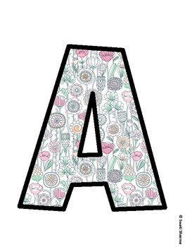 Spring Bulletin Board Décor Kit, Spring Bulletin Board Letters