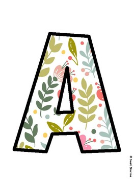 Spring Bulletin Board Décor Kit, Spring Bulletin Board Letters