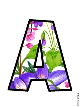 Spring Bulletin Board Décor Kit, Spring Bulletin Board Letters