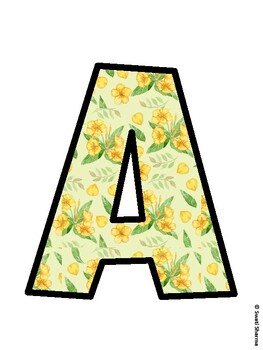 Spring Bulletin Board Décor Kit, Spring Bulletin Board Letters