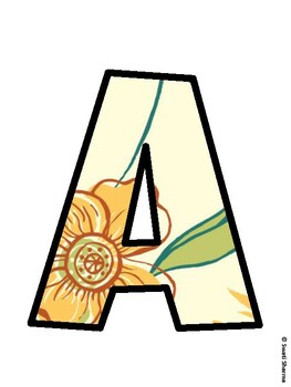 Spring Bulletin Board Décor Kit, Spring Bulletin Board Letters