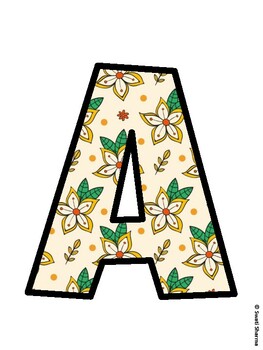 Spring Bulletin Board Décor Kit, Spring Bulletin Board Letters