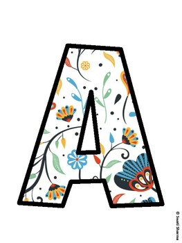 Spring Bulletin Board Décor Kit, Spring Bulletin Board Letters, Spring Hallwa
