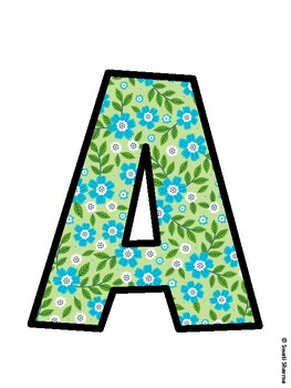 Spring Bulletin Board Décor Kit, Spring Bulletin Board Letters, Spring Hallwa