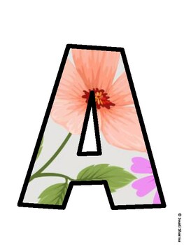 Spring Bulletin Board Décor Kit, Spring Bulletin Board Letters, Spring Hallwa