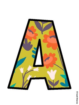 Spring Bulletin Board Décor Kit, Spring Bulletin Board Letters, Spring Hallwa