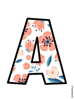 Spring Bulletin Board Décor Kit, Spring Bulletin Board Letters, Spring Hallwa
