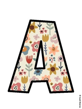 Spring Bulletin Board Décor Kit, Spring Bulletin Board Letters, Spring Hallwa
