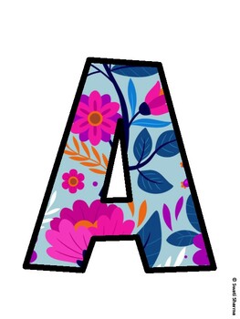 Spring Bulletin Board Décor Kit, Spring Bulletin Board Letters, Spring Hallwa