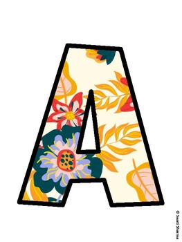 Spring Bulletin Board Décor Kit, Spring Bulletin Board Letters, Spring Hallwa