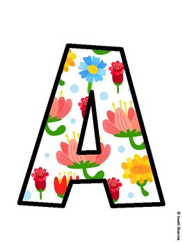 Spring Bulletin Board Décor Kit, Spring Bulletin Board Letters, Spring Hallwa