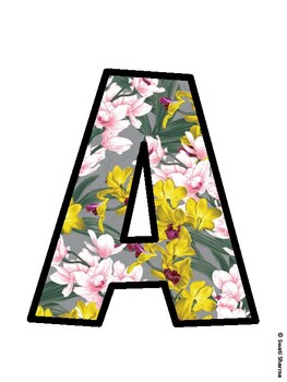 Spring Bulletin Board Décor Kit, Spring Bulletin Board Letters, Spring Hallwa