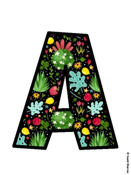 Spring Bulletin Board Décor Kit, Spring Bulletin Board Letters, Spring Hallwa