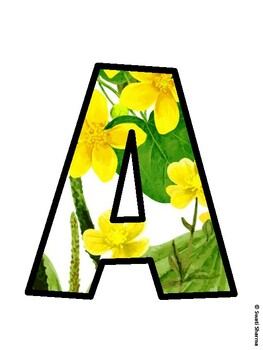 Spring Bulletin Board Décor Kit, Spring Bulletin Board Letters, Spring Hallwa