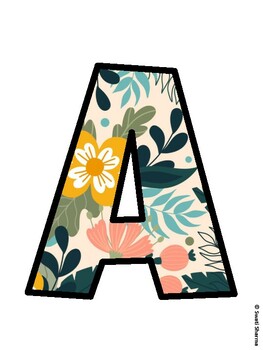 Spring Bulletin Board Décor Kit, Spring Bulletin Board Letters, Spring Hallwa