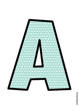 Succulents Bulletin Board Decor Kit, Succulents Bulletin Board Letters