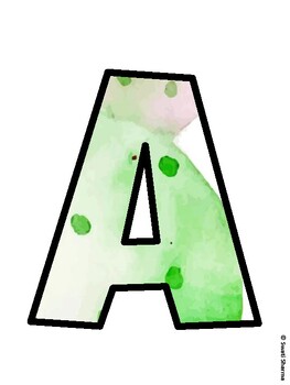 Succulents Bulletin Board Decor Kit, Succulents Bulletin Board Letters