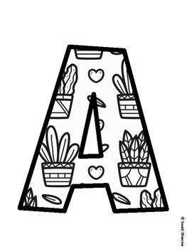 Succulents Bulletin Board Decor Kit, Succulents Bulletin Board Letters
