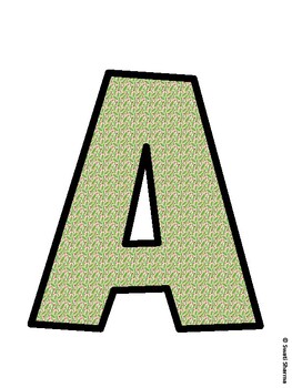 Succulents Bulletin Board Décor Kit, Succulents Bulletin Board Letters