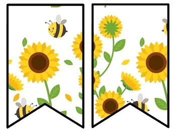 Sunflower Bulletin Board Decor Kit, Sunflower Letters