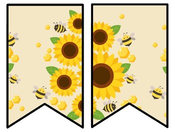 Sunflower Bulletin Board Decor Kit, Sunflower Letters