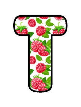 THANK YOU FOR THE BERRY SWEET LUNCHES!, Berry Bulletin Board Decor