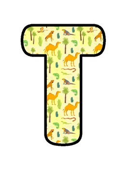 THE DESERT TRIBES..., Desert Bulletin Board Decor