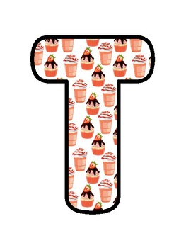 THIS WILL BE A SWEET YEAR!, Cupcake Bulletin Board Decor