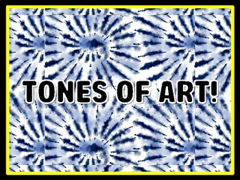 TONES OF ART! Art Door Décor, Art Bulletin Board Décor