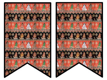 Thailand Bulletin Board Decor Kit, Thailand Letters