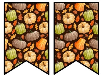 Thanksgiving Bulletin Board Decor Kit, Thanksgiving Letters