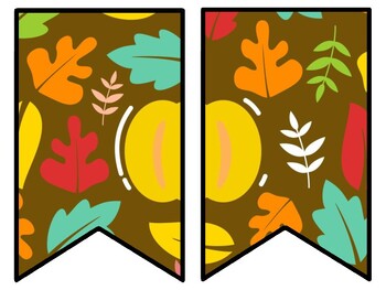 Thanksgiving Bulletin Board Decor Kit, Thanksgiving Letters