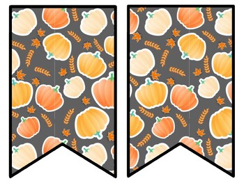 Thanksgiving Bulletin Board Decor Kit, Thanksgiving Letters