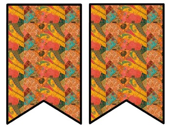 Thanksgiving Bulletin Board Decor Kit, Thanksgiving Letters