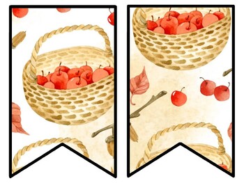 Thanksgiving Bulletin Board Decor Kit, Thanksgiving Letters